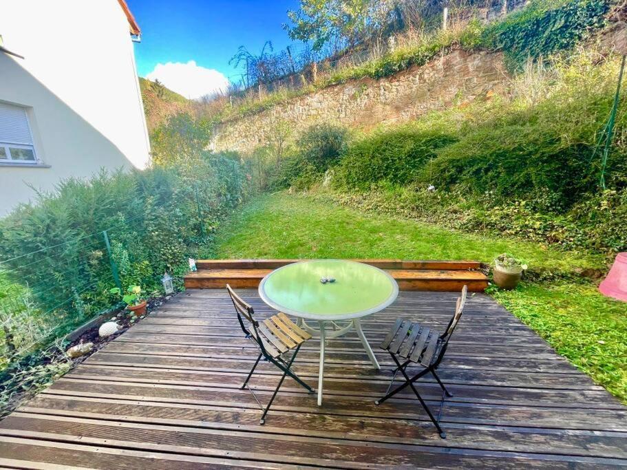 Au Nid De Cigogne Avec Garage A Kaysersberg Esterno foto