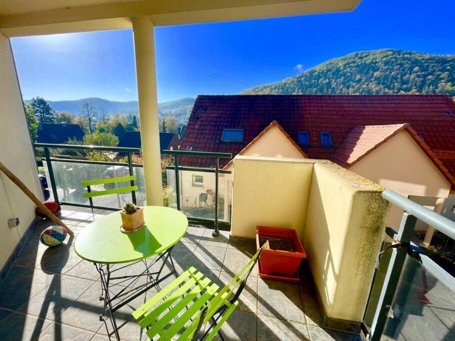 Au Nid De Cigogne Avec Garage A Kaysersberg Esterno foto